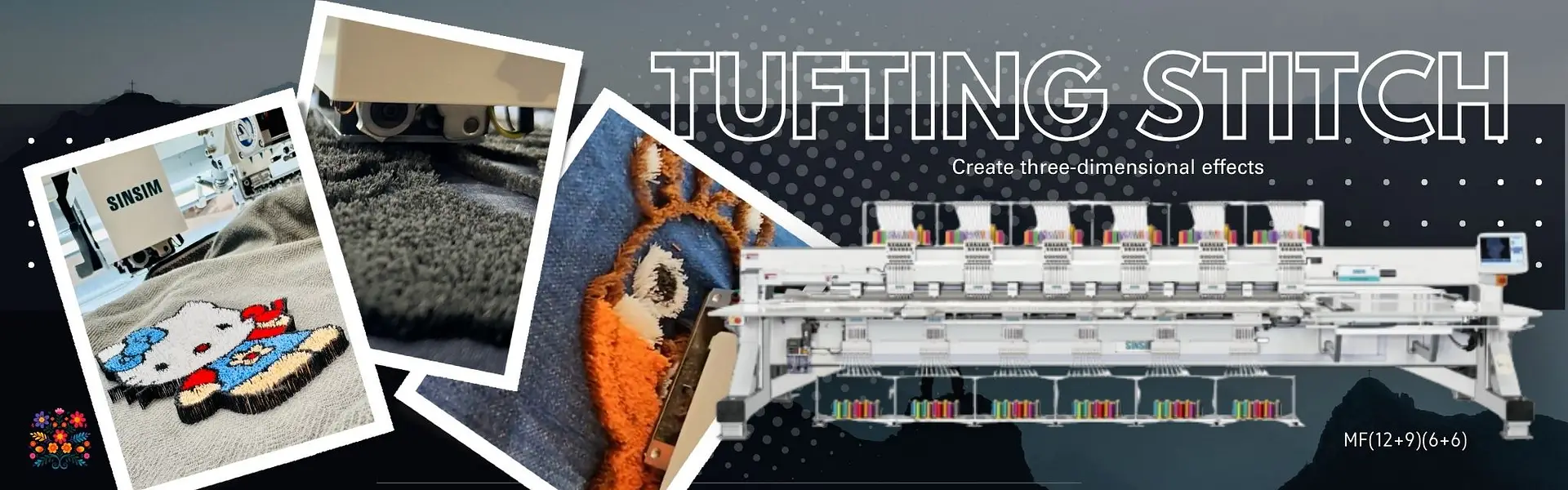 Sinsim Tufting Embroidery Machine