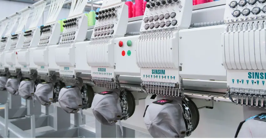 Sinsim Cap/Tubular Embroidery Machine