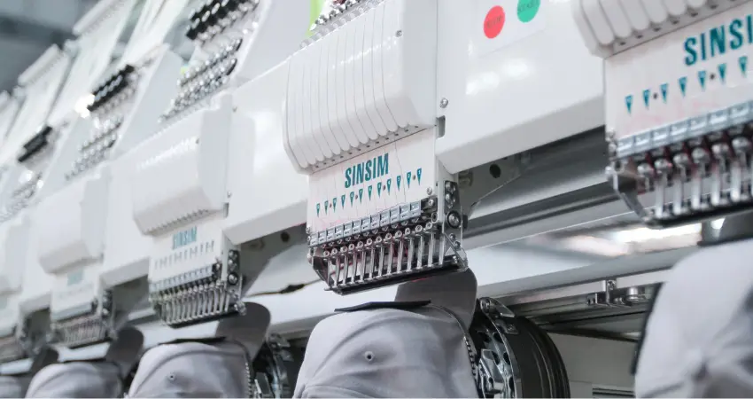 Sinsim Cap/Tubular Embroidery Machine