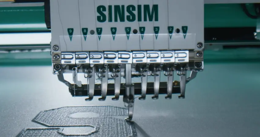 Sinsim Super High Speed Flat Embroidery Machine