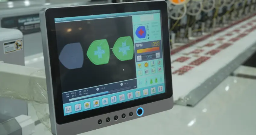 Sinsim Super High Speed Flat Embroidery Machine