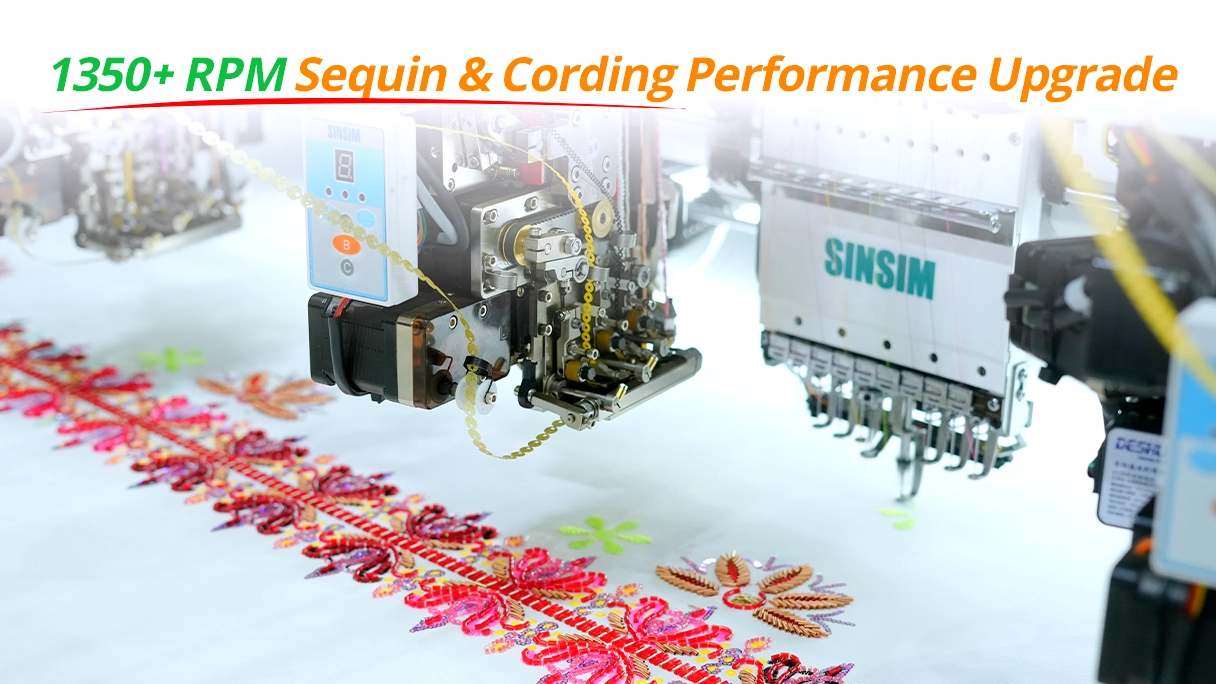 1350+ RPM Sequin & Cording Performance Upgrade