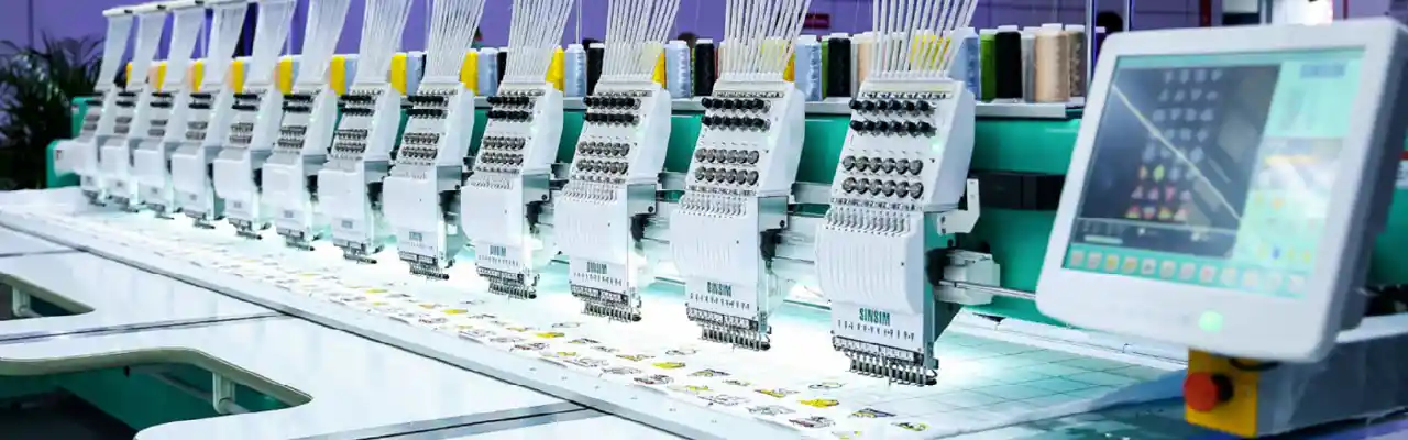 Sinsim Flat Embroidery Machine