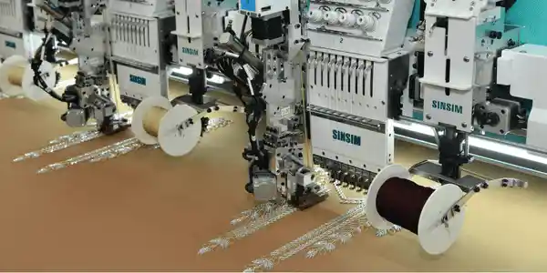 Multiple Beads Embroidery Machine